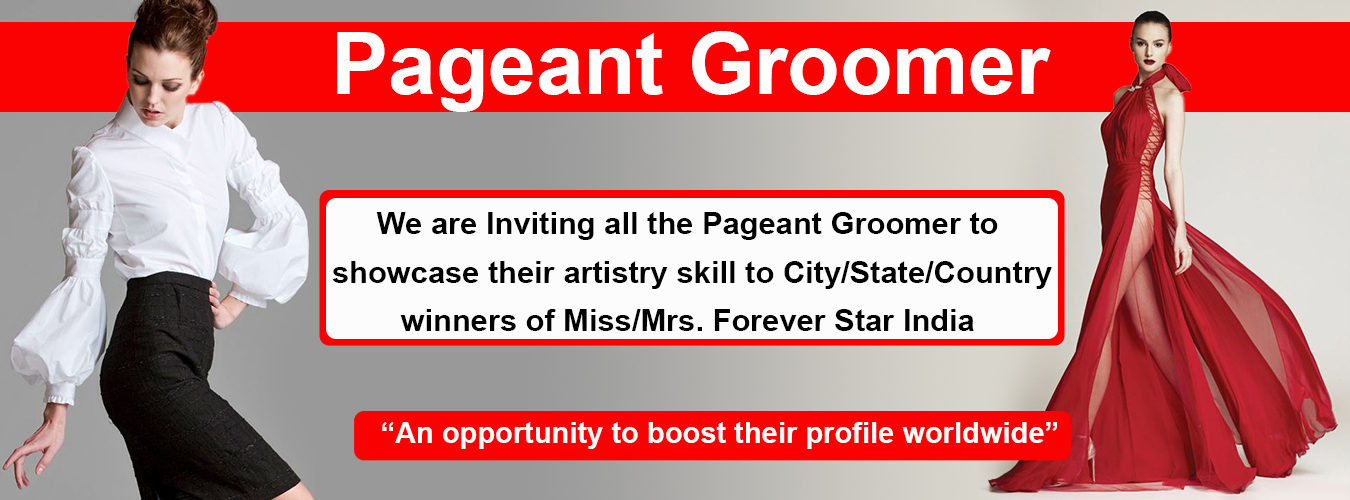 Pageant Groomers in a Beauty Pageant